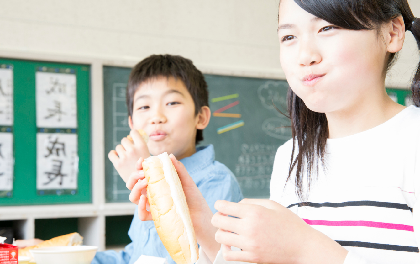 朝日屋の給食サービス
